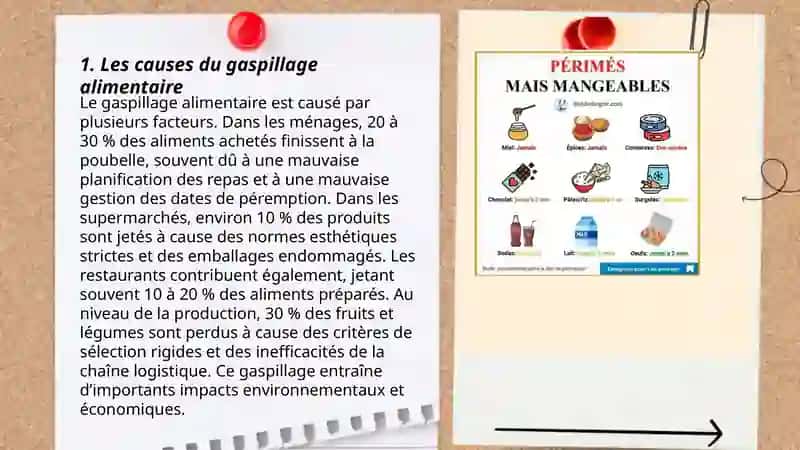Le gaspillage alimentaire 3