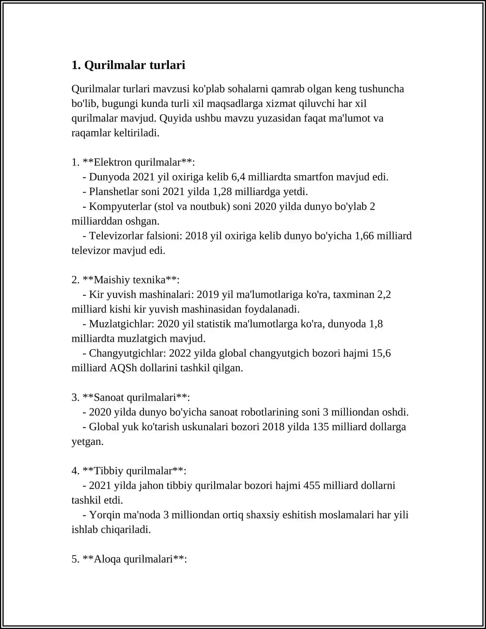QURILMALARNING YEMIRILISHI 3