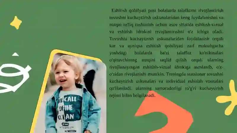 Talaffuzni o'rgatish 3