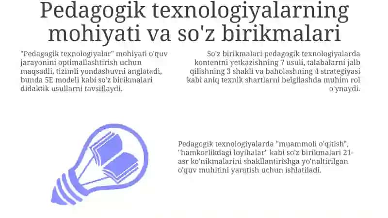 Pedagogik texnologiyalarda so'z birikmalarining roli 3