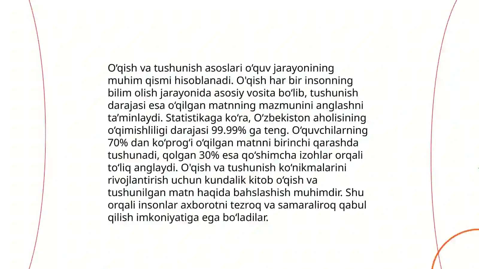 Oʻquvchilarda oʻqib tushunish koʻnikmalarni shakllantirish mazmuni 3