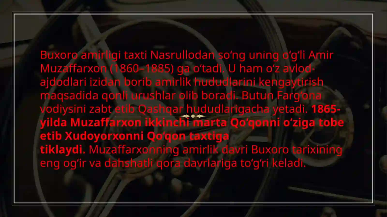 XIX ASR OXIRI XX ASR BOSHLARIDA BUXORO AMIRLIGI VA XIVA XONLIGIDAGI IJTIMOIY-IQTISODIY VA SIYOSIY HAYOT 3