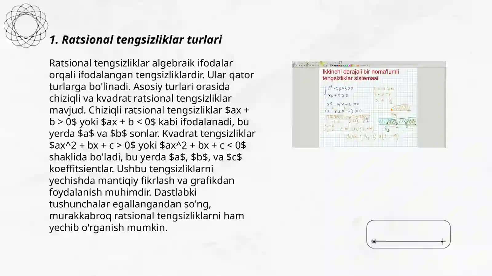 Ratsional tengsizliklar sistemasi 3