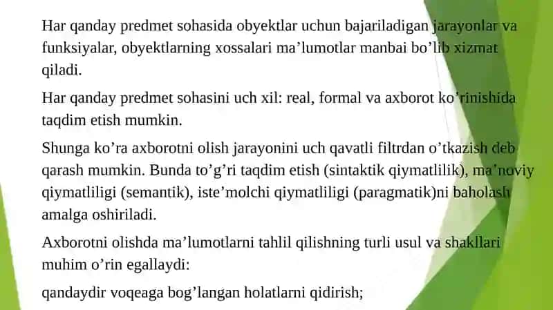 AXBOROTLARNI SAQLASH VA IZLASH TAMOYILLARI 3