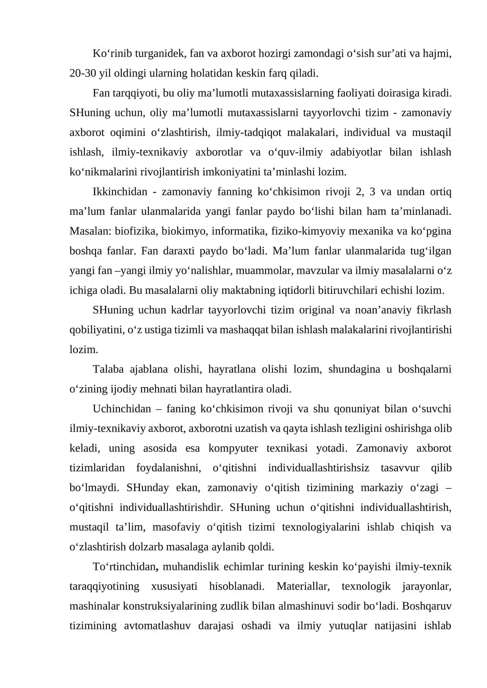Kompyuterli o’qitish texnologiyasi 3