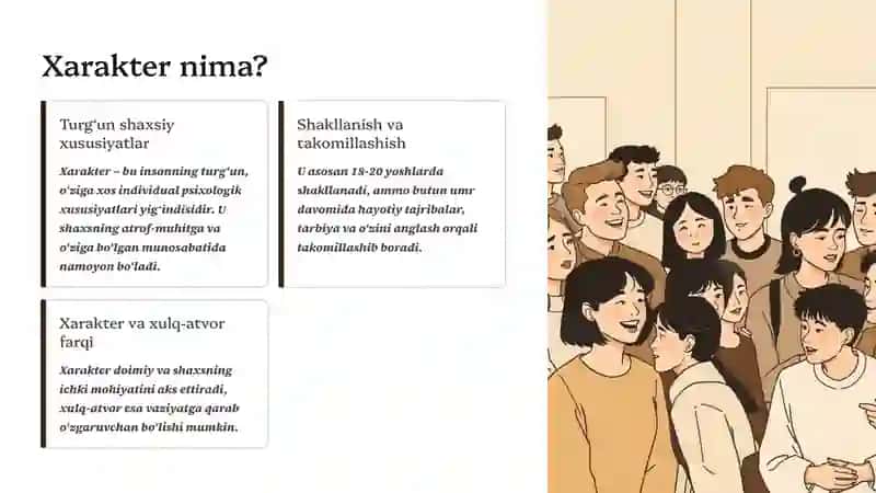 Xarakter va Qobiliyat 3