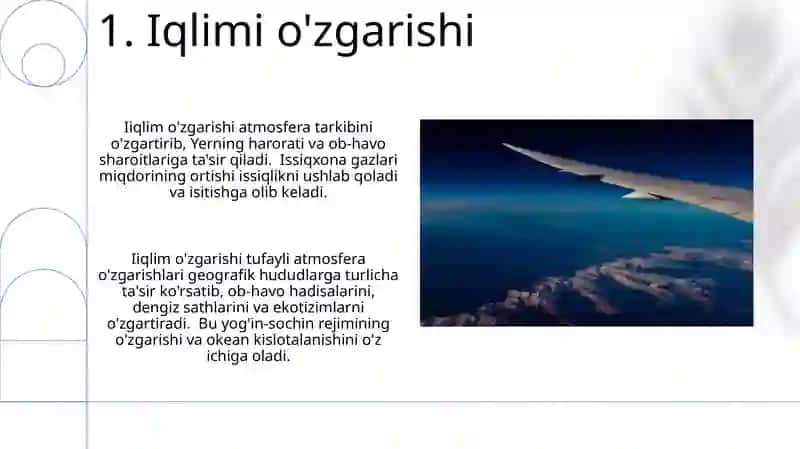 Yerning geografik qibiği.Atmosfera 3