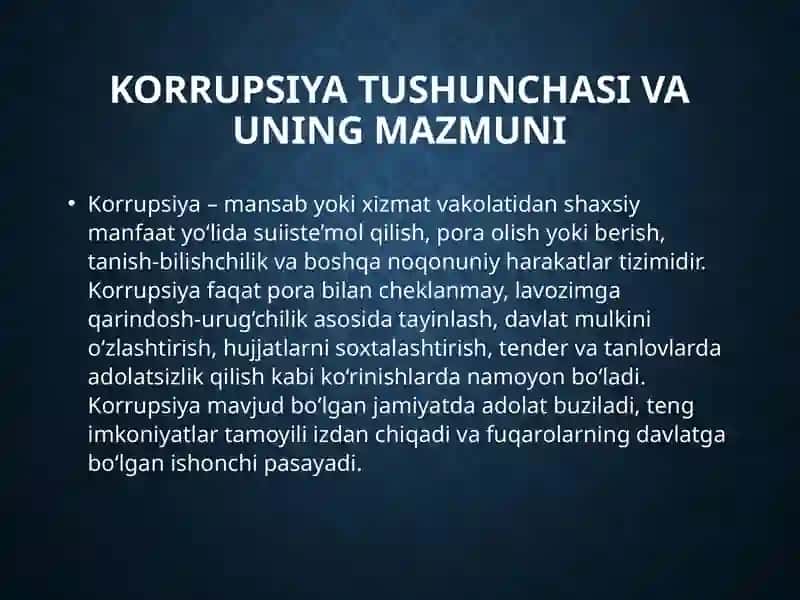 Korrupsiya va konfliktlar 3