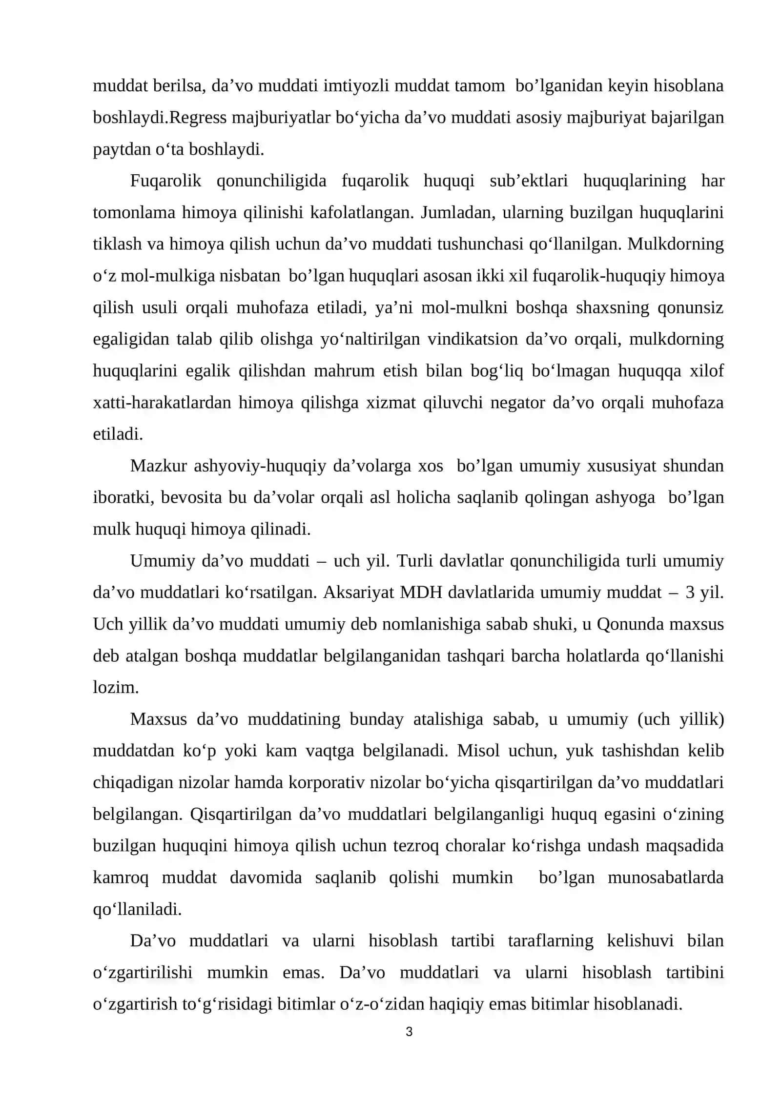 DA’VO, UNING MOHIYATI VA TURLARI 3