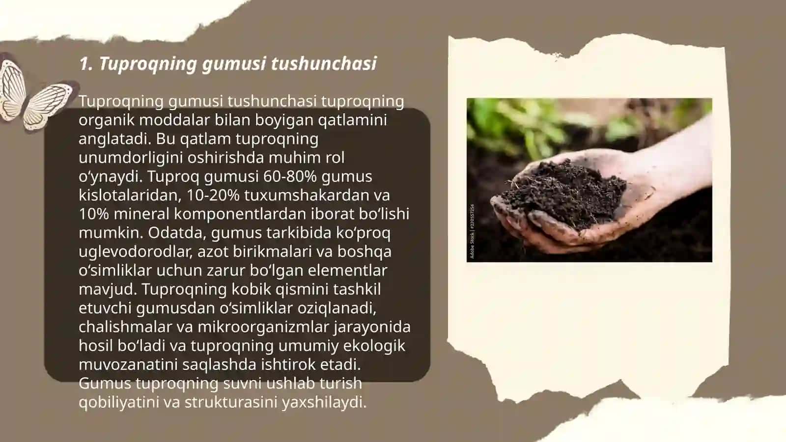 Tuproq gumusi va unumdorlik 3