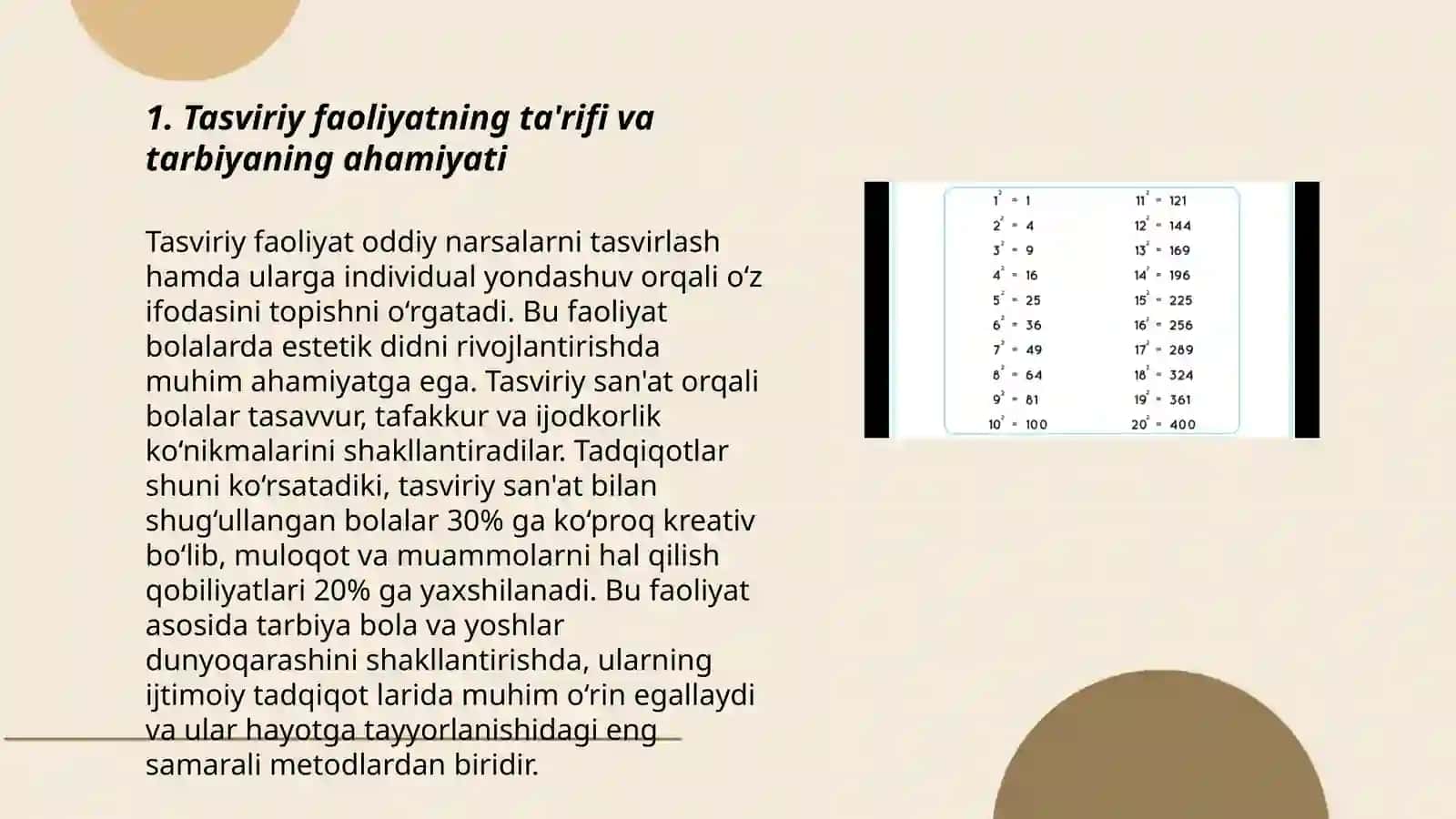Tasviriy faoliyatning ahamiyati 3