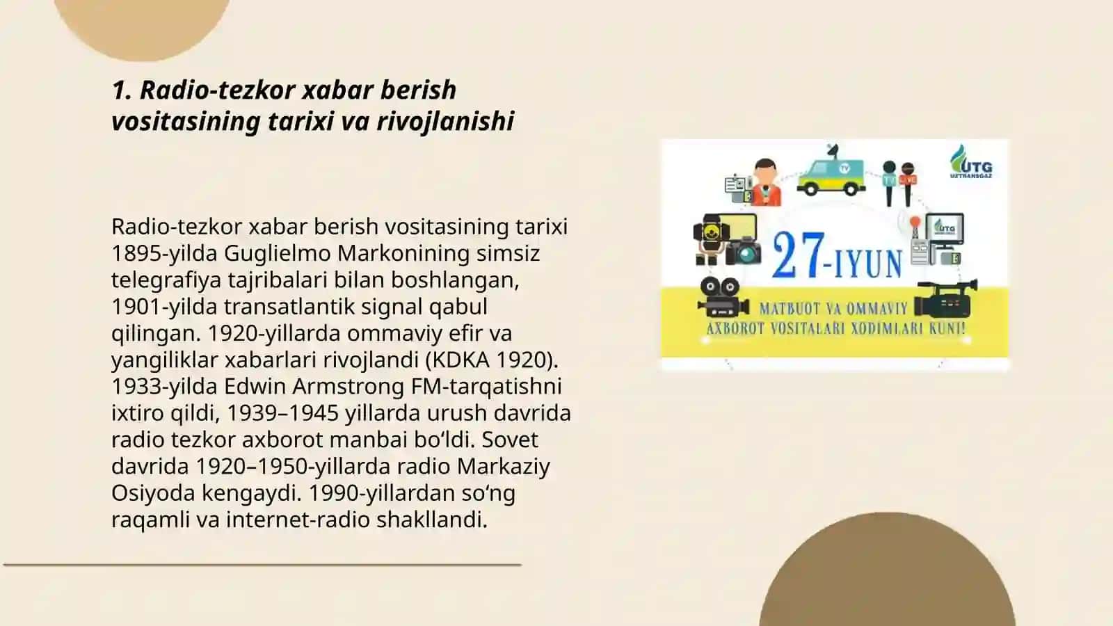 Radio-tezkor xabar berish va axborot tarqatish vositasi 3