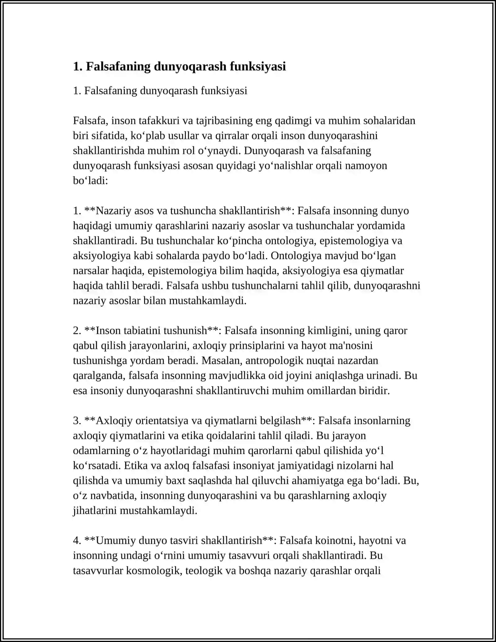 FALSAFANING ASOSIY FUNKSIYALARI 3