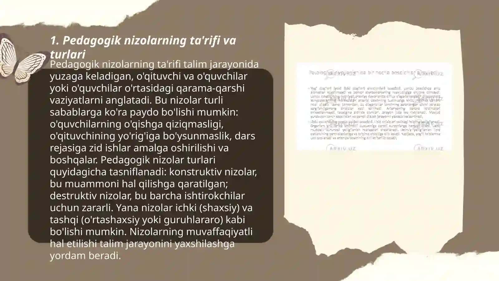 Pedagogik nizolar va ularni oldini olish yoʻllari 3