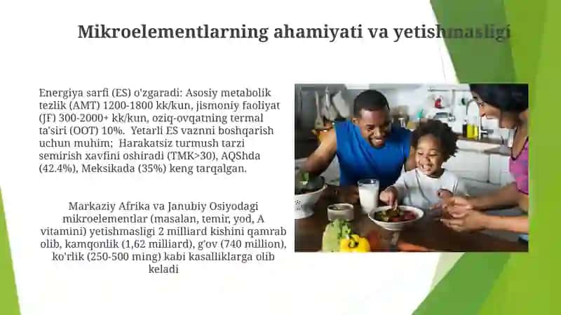 Ovqatlanish gigiyenasi 3