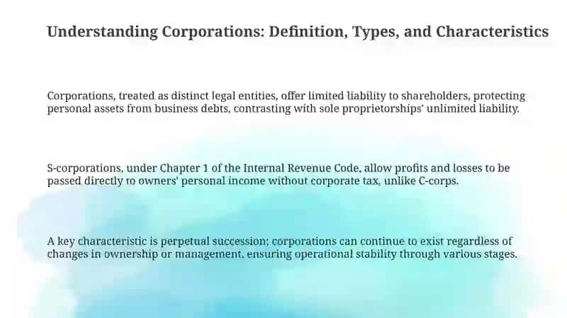 Foundations of Corporations 3