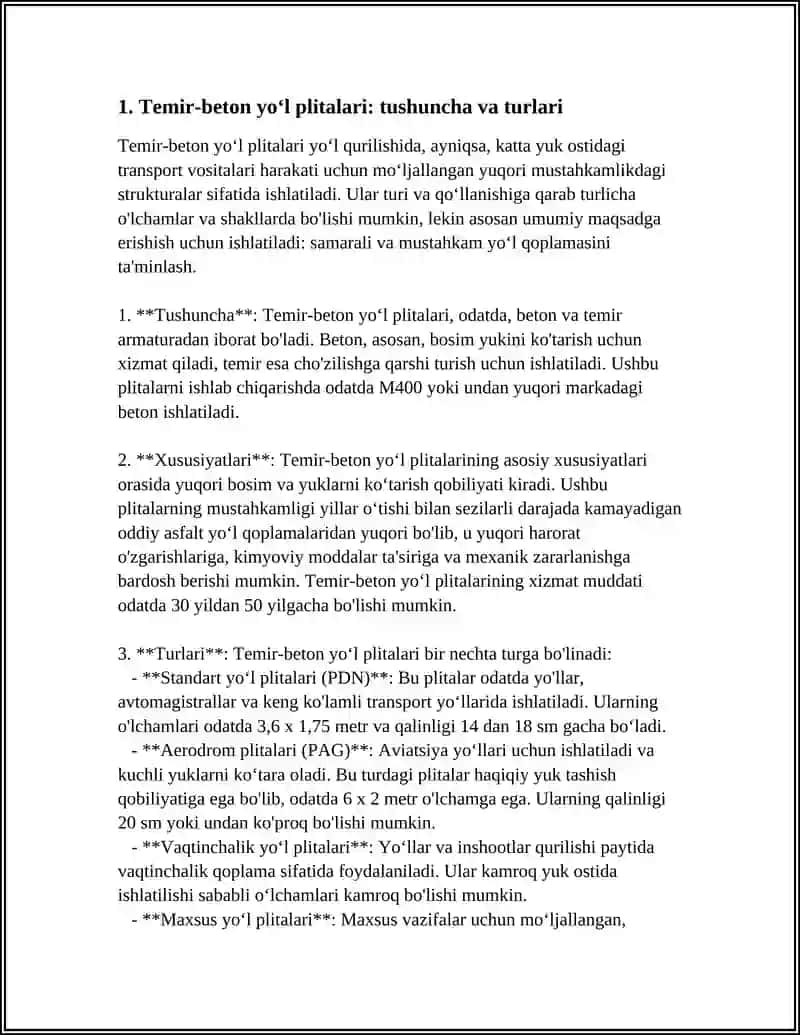 TEMIR-BETON YO‘L PLITALARI 3