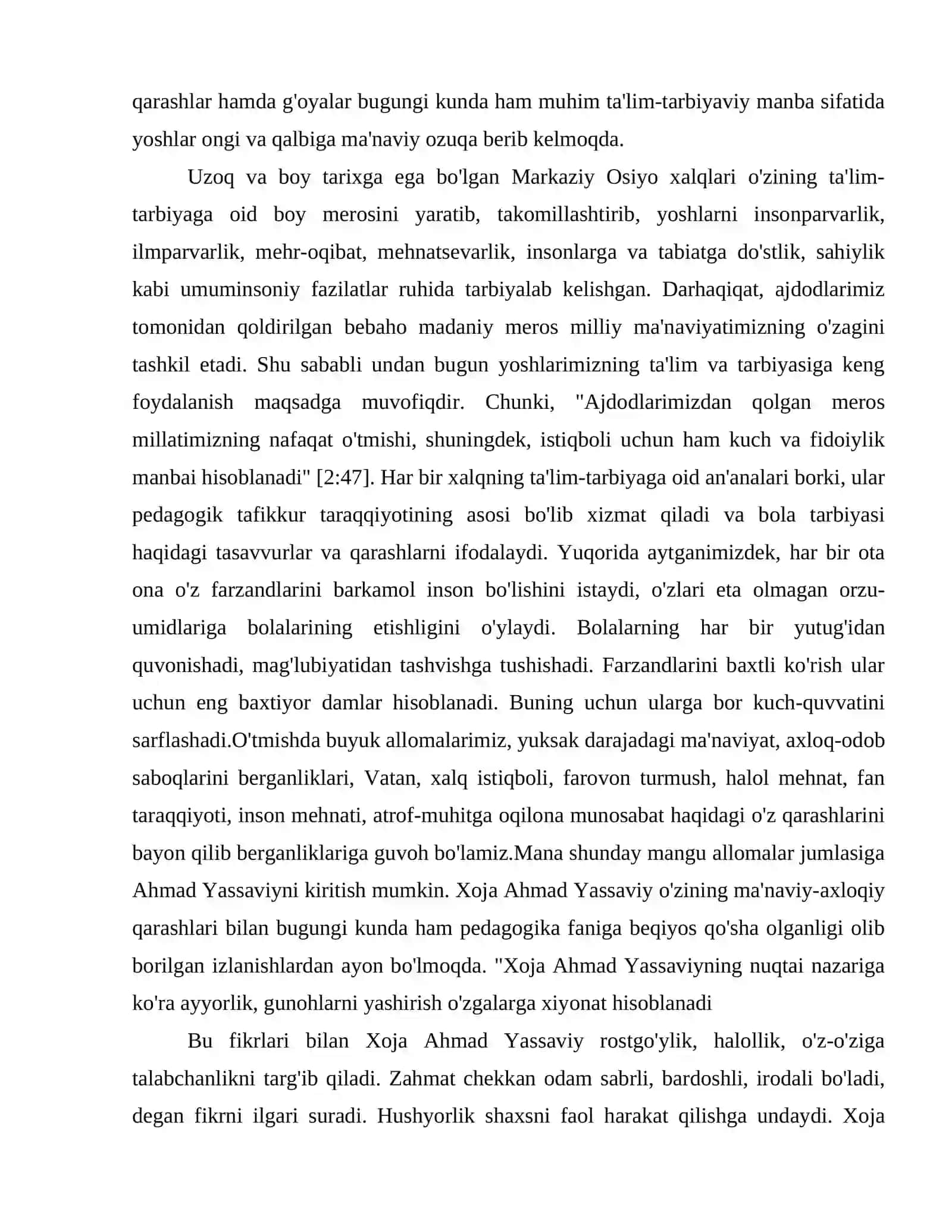 UMUMTA’LIM MAKTABLARIDA IMOM BUXORIY HADISLARINI O‘RGANISHNING AHAMIYATI 3