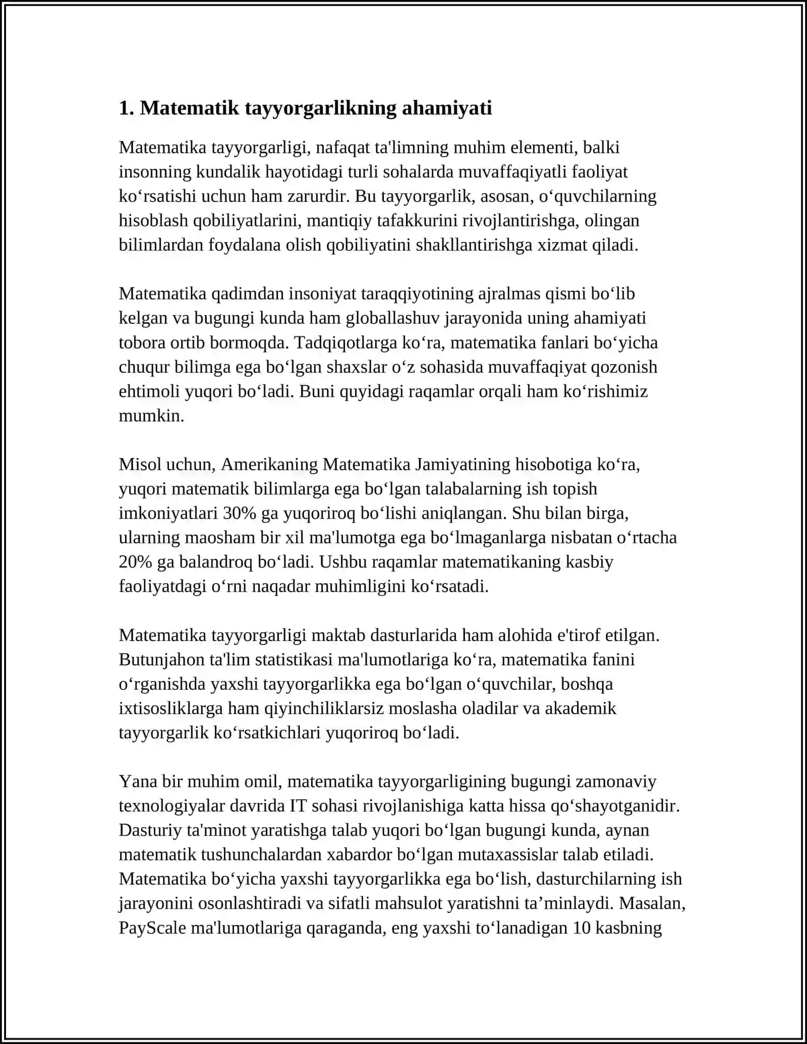 BOSHLANG'ICH SINFLARDA MATEMATIKA O'QITISH METODIKASI 3