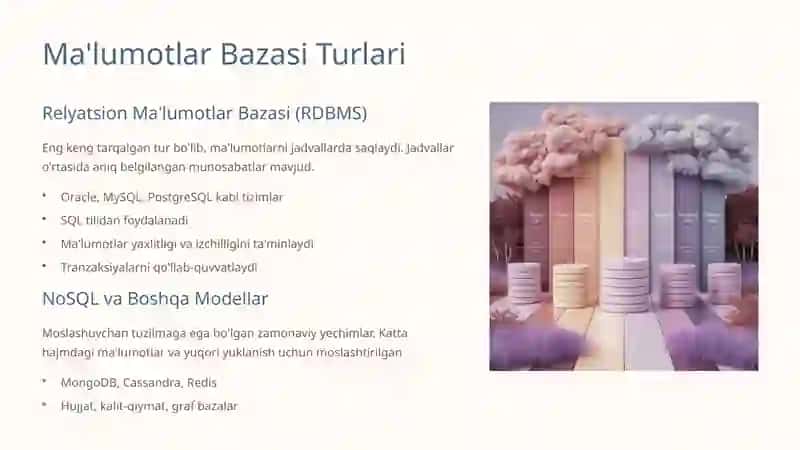 Ma'lumotlar Bazasi Qurishda Ma'lumotlar Modeli 3