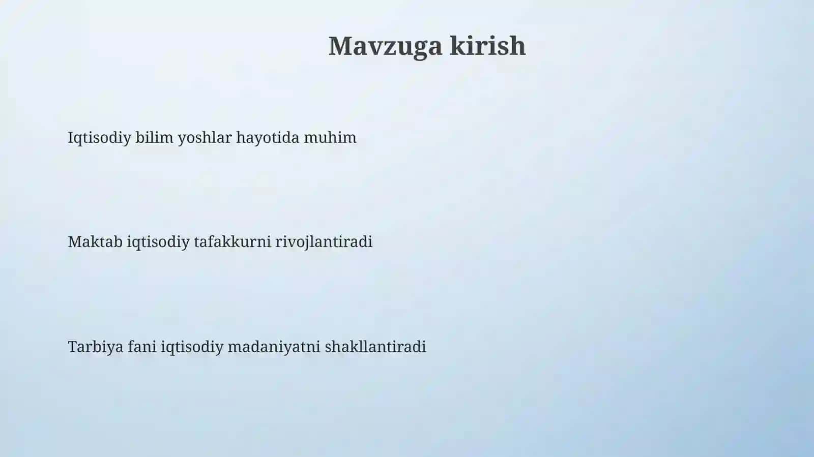 Iqtisodiy kompetensiya 3