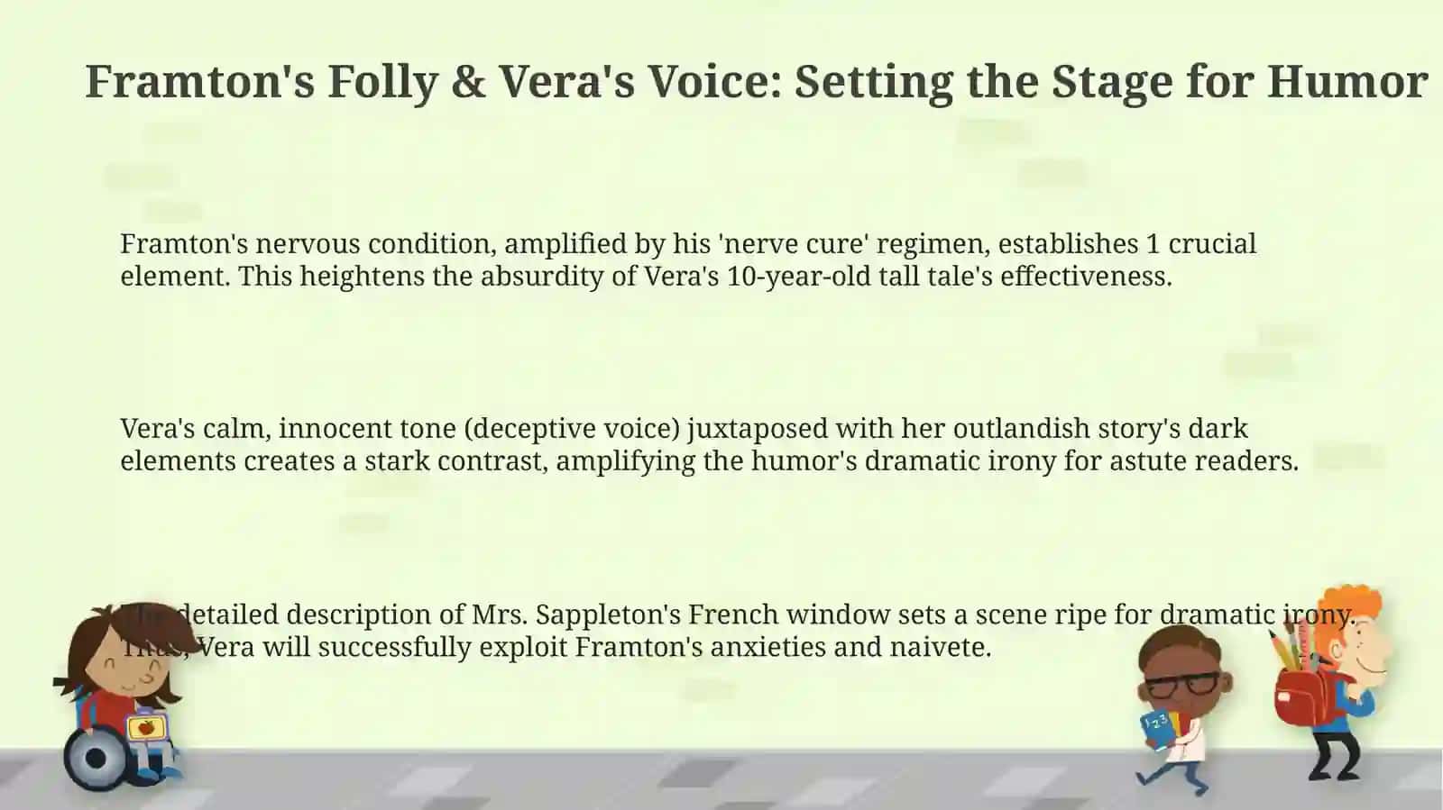 Character Voice and Humor in The OpenWindow 3