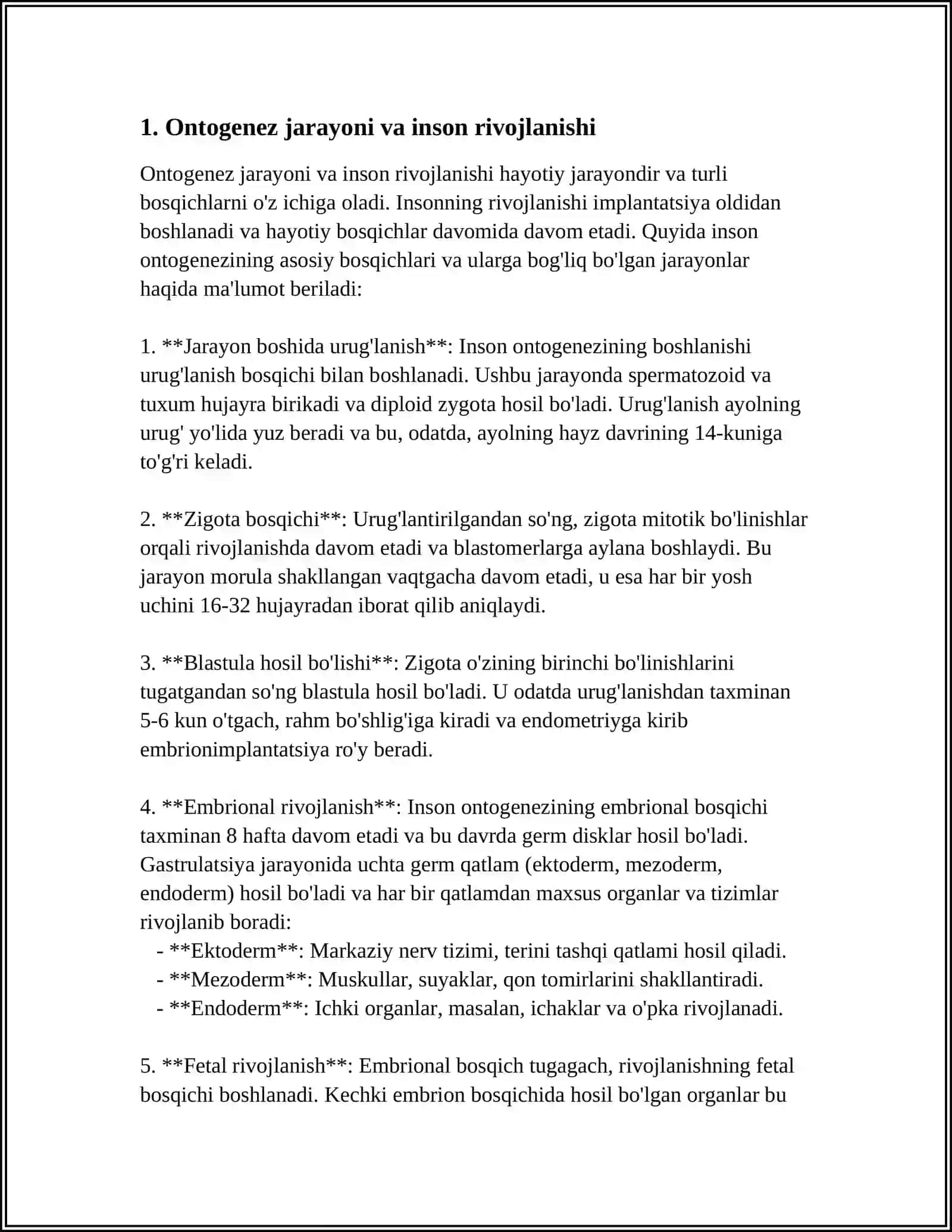 ONTOGENEZ NAZARIYASI VA SALOMATLIK 3