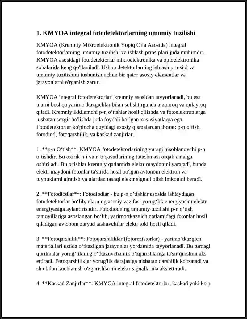 KMYOA INTEGRAL FOTODETEKTORLAR 3