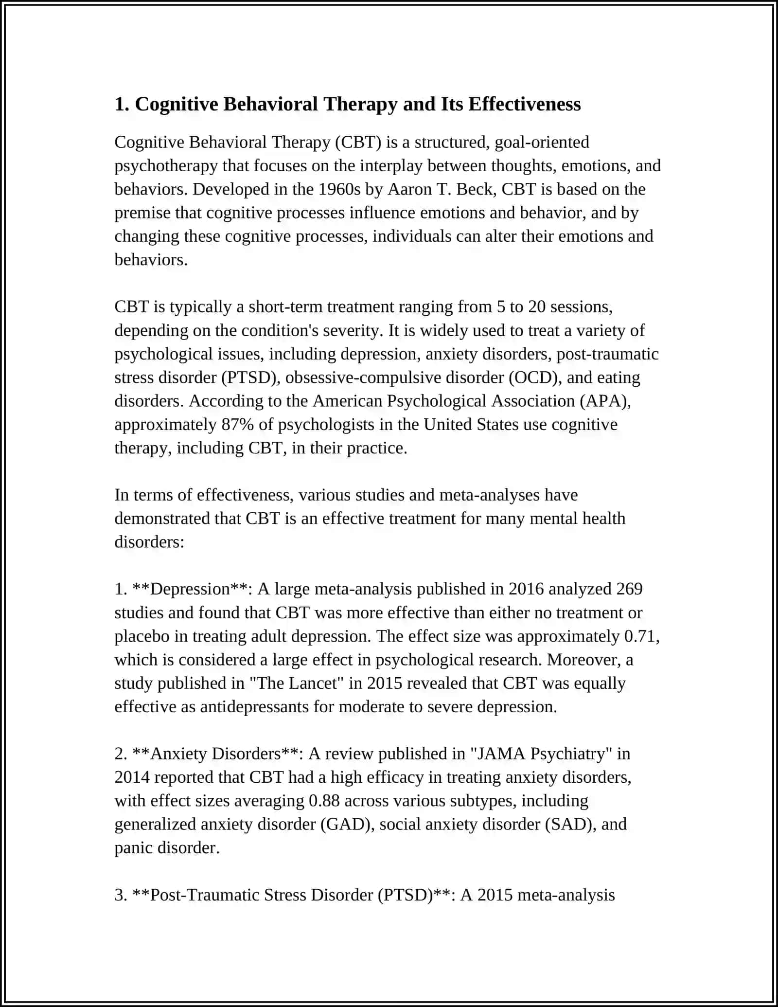 EXPERIMENTS AND RESEARCH IN PSYCHOLOGY 3