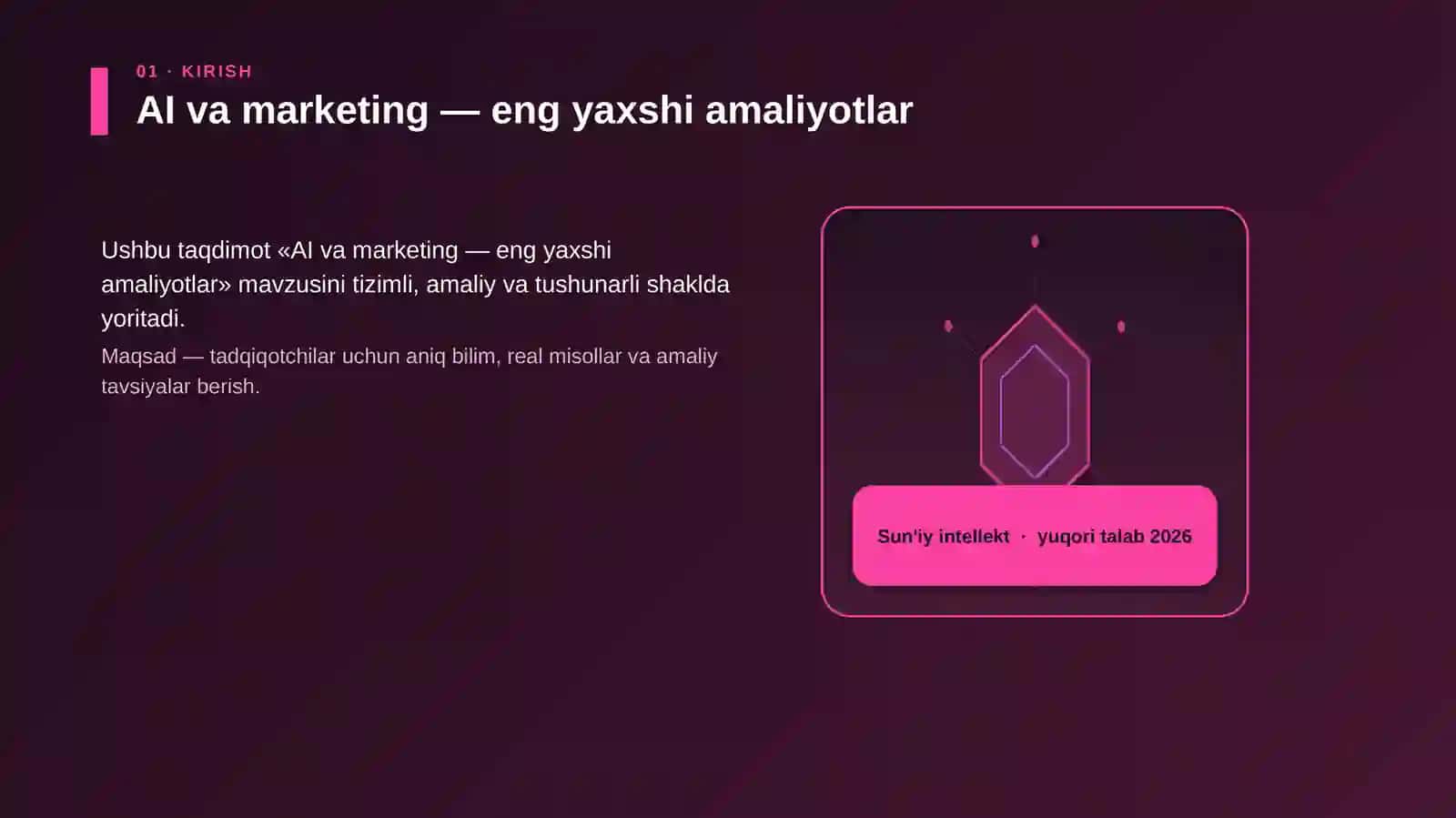 AI va marketing — eng yaxshi amaliyotlar 3
