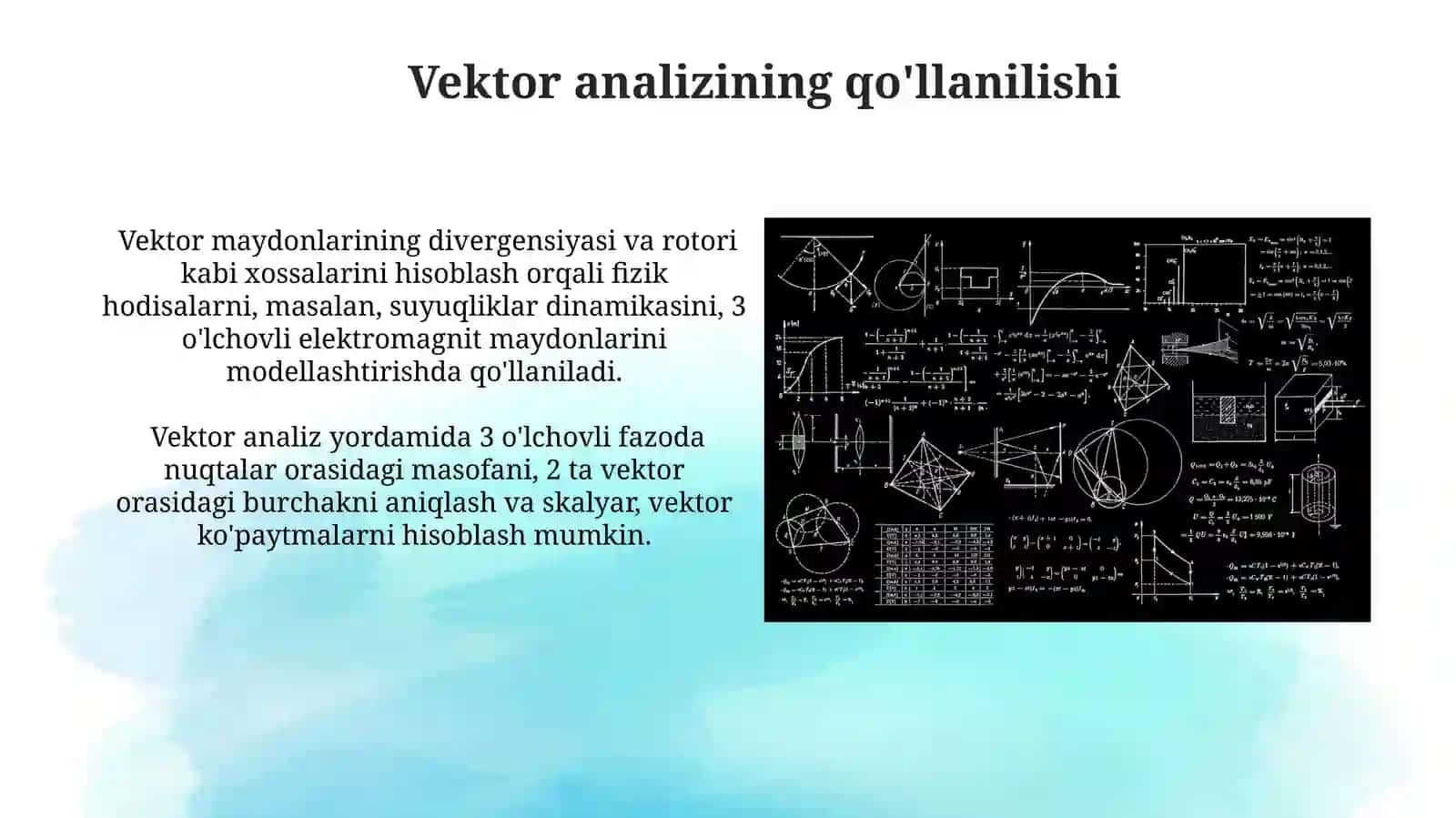Vektor analizi 3
