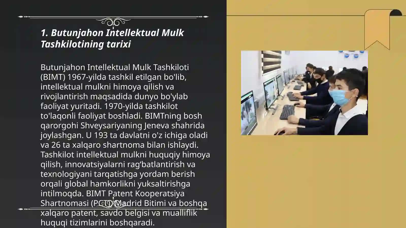 Butunjahon Intellektual Mulk Tashkiloti 3