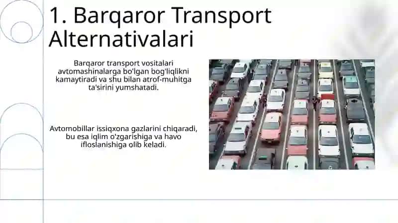 Avtomobillar atrof-muhitni ifloslovchi manba sifatida 3