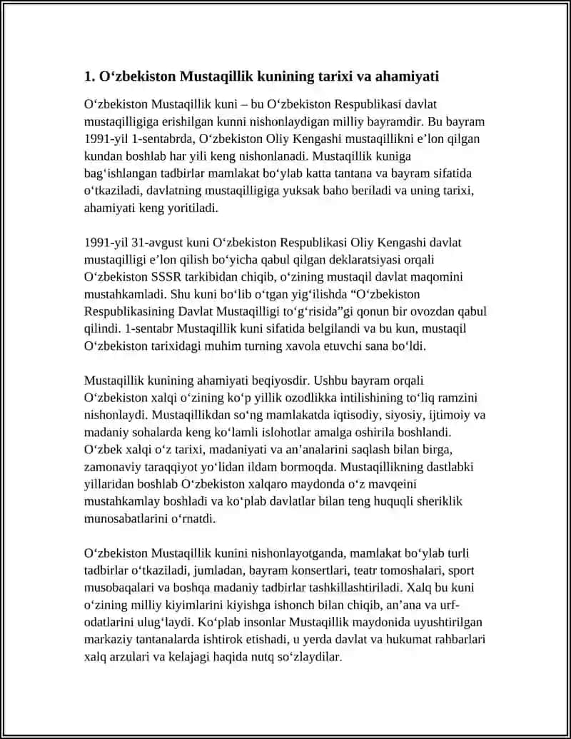 OʻZBEKISTON MILLIY BAYRAMLARI 3