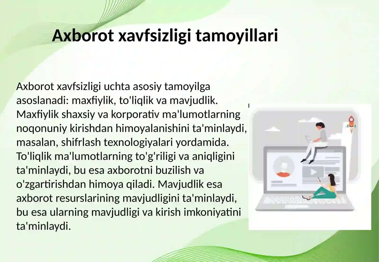 Mafkurani axborot xavfsizligini taminlashdagi orni 3