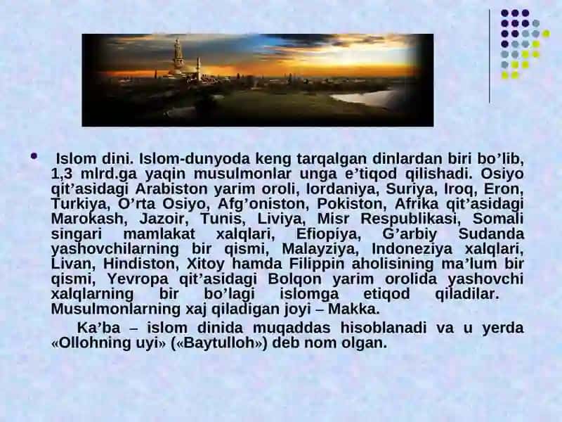 Islom dini 3