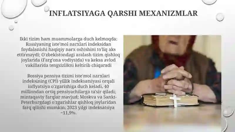 Rossiya va Oʻzbekiston pensiya tizimlari haqida 3