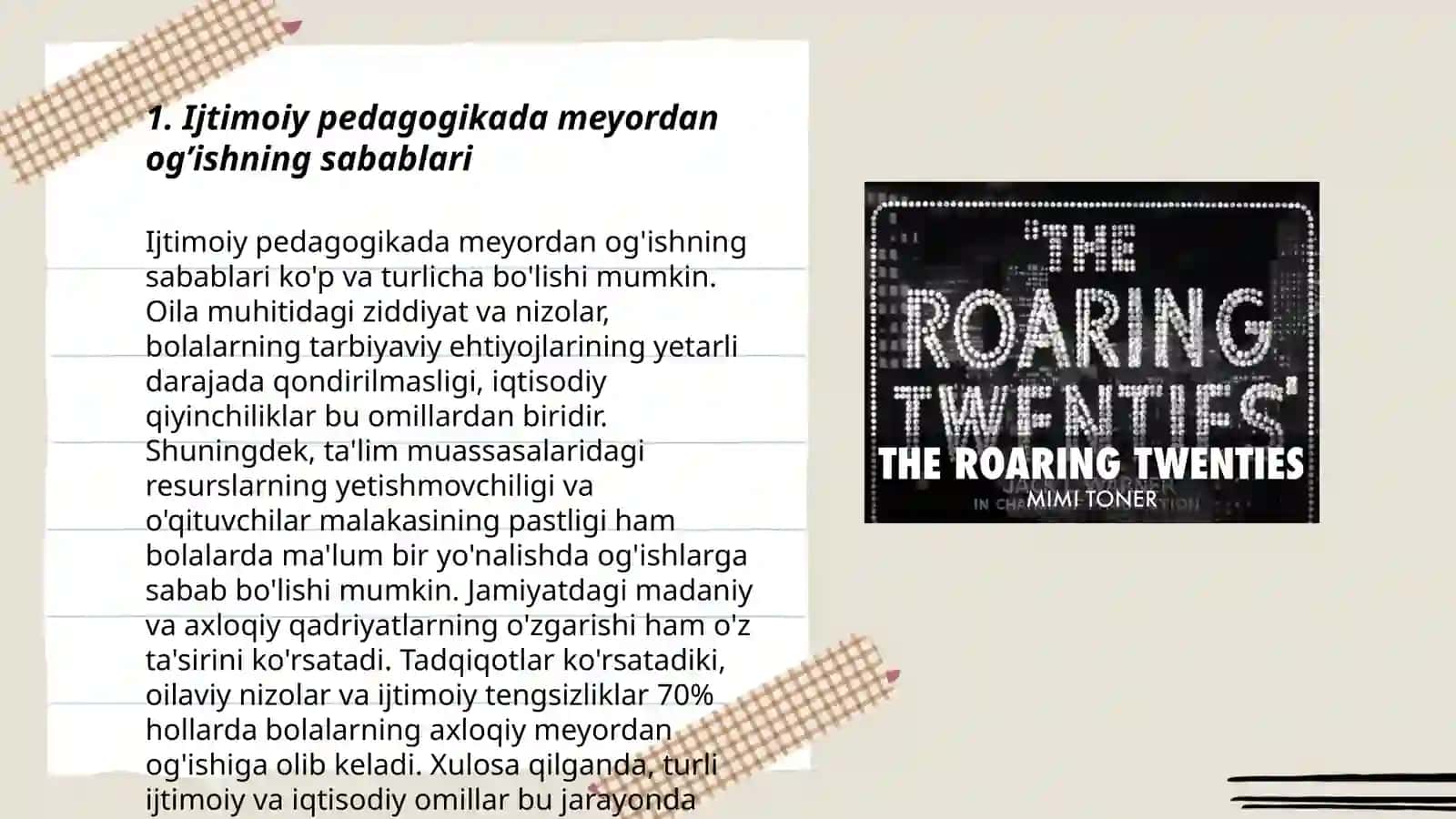 Ijtimoiy pedagogikada meyordan og’ish 3