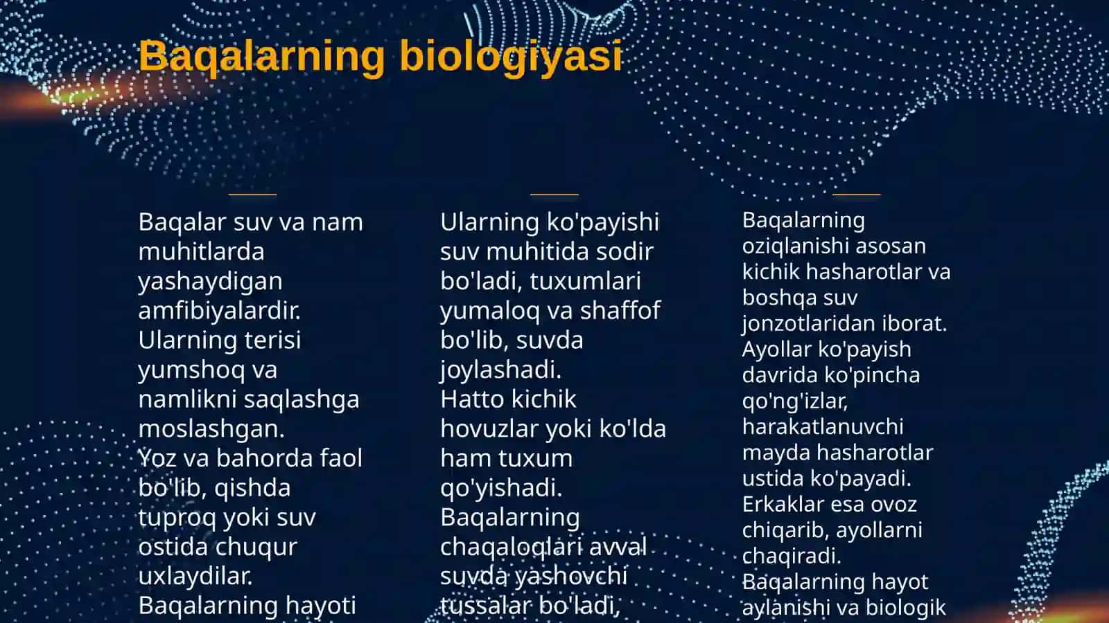 ZAXARLI BAQALARNING KÕPAYISHI 3