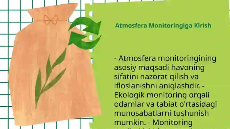 Atmosfera ekologik monitoringi 3