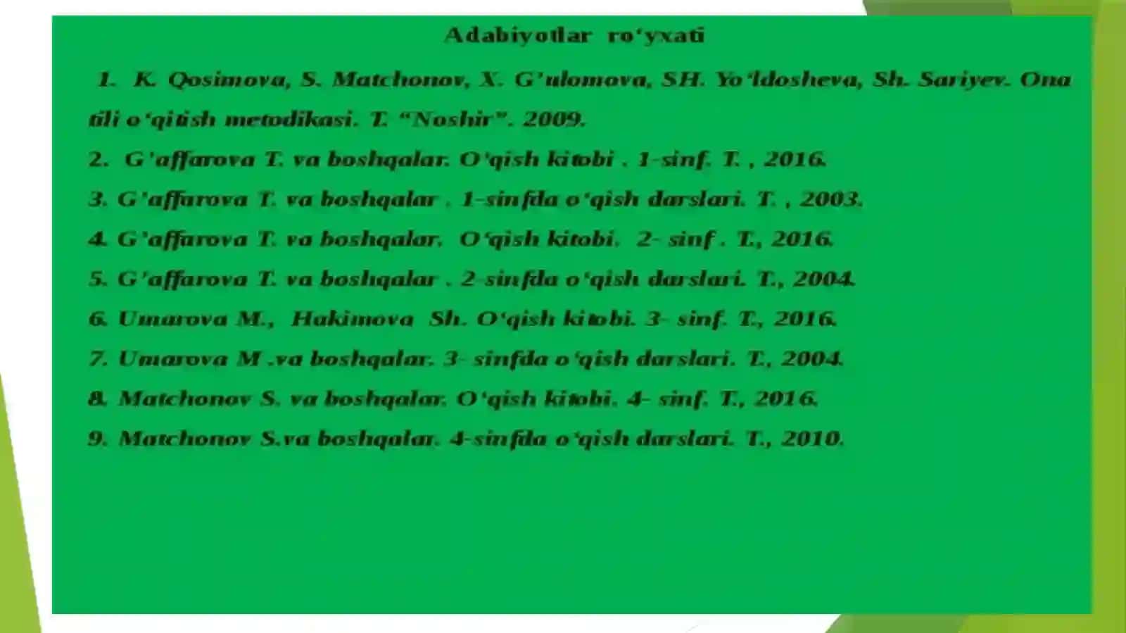 Ilmiy-ommabop asarlarni o‘qitish metodikasi 3
