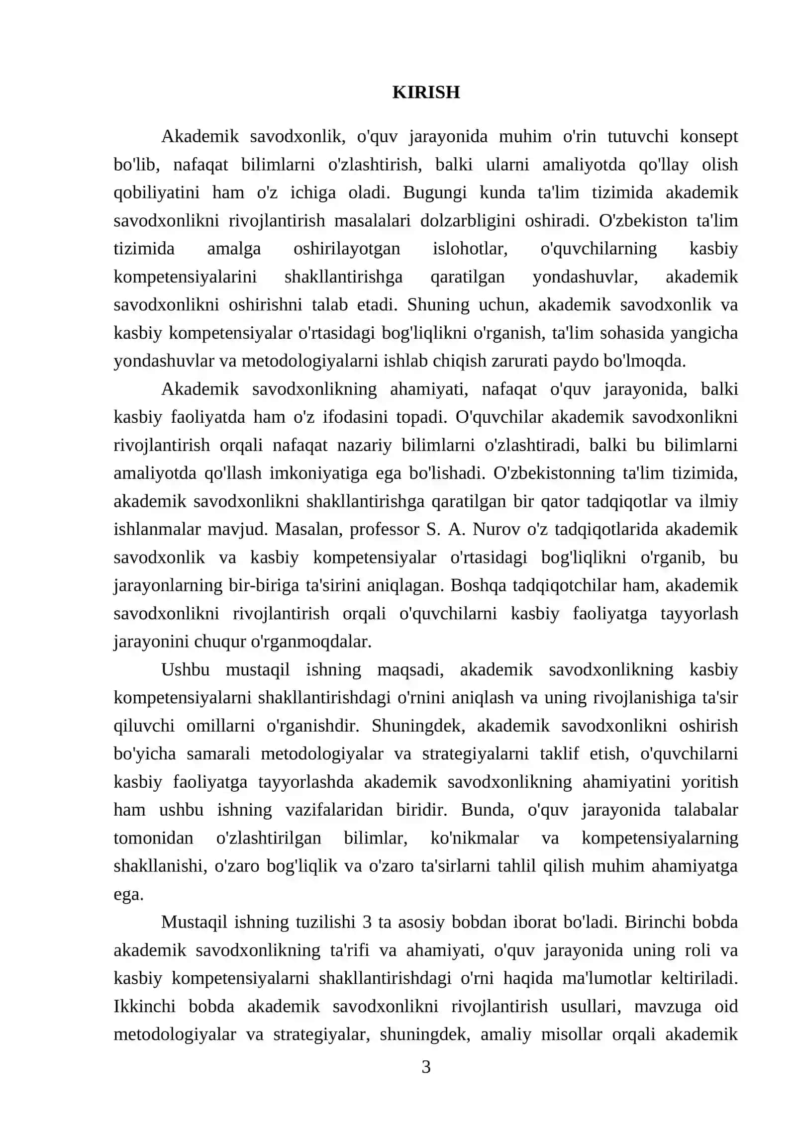 Akademik savodxonlik kasbiy kompetensiyalarni shakllantirish 3