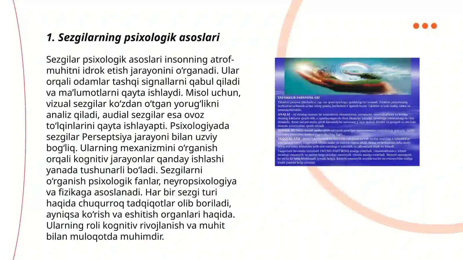 Sezgilarning psixologik asoslari 3