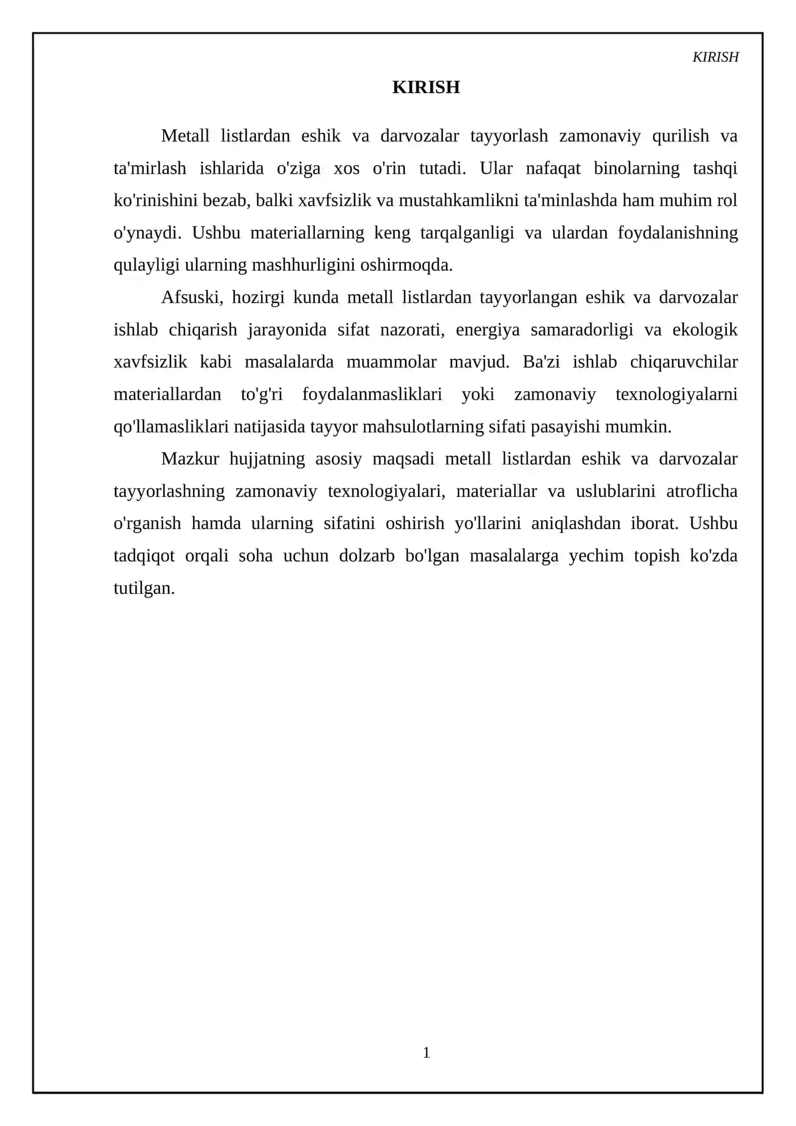 Metal listlardan eshik va darvozalar tayyorlashni urganish 3