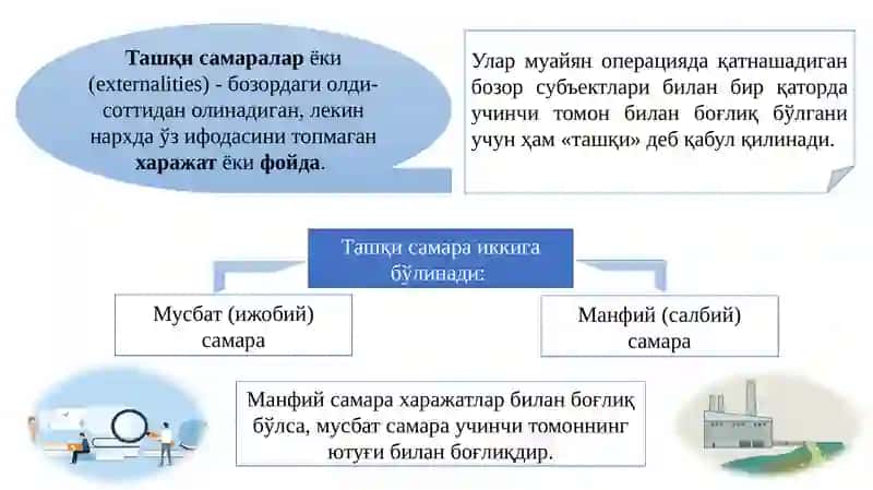 Ташқи самаралар ва ижтимоий неъматлар 3