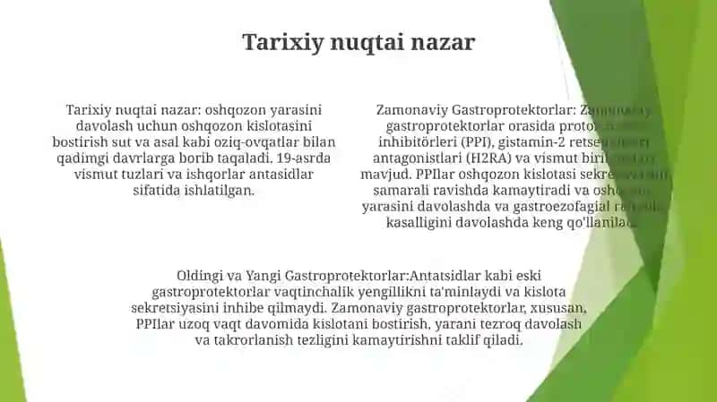 Zamonaviy Gastroprotektorlar 3