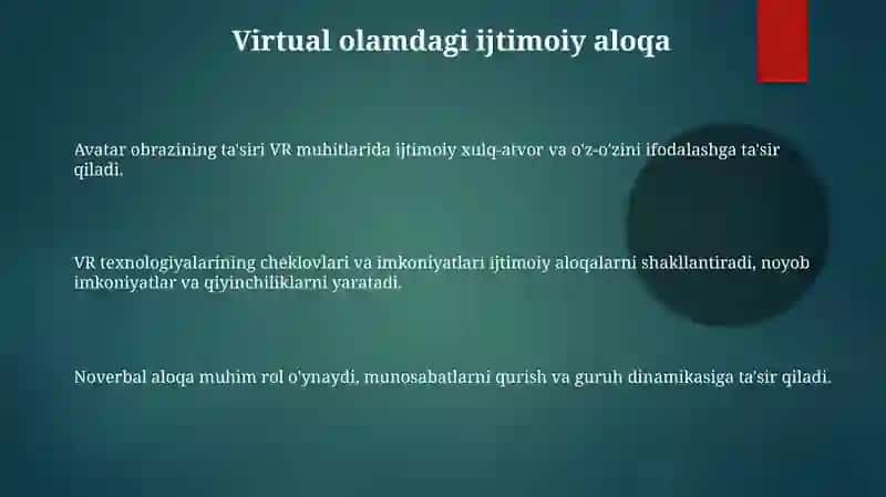Virtual borliq haqida tahlil etish 3