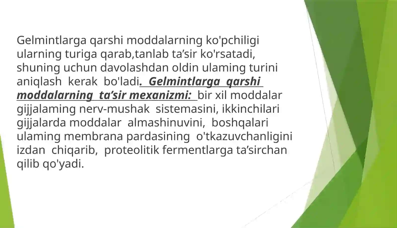 Gijjalarga qarshi vositalar 3