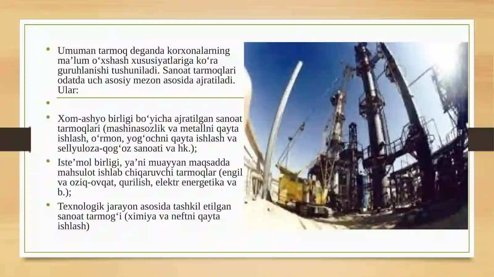 Sanoatning hududiy tashkil qilish omillari 3