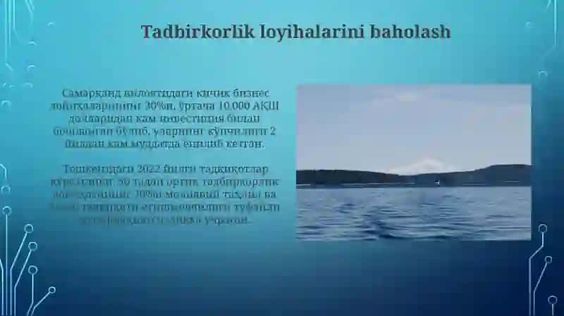 Tadbirkorlik faoliyati va tadbirkorlik kapitali 3